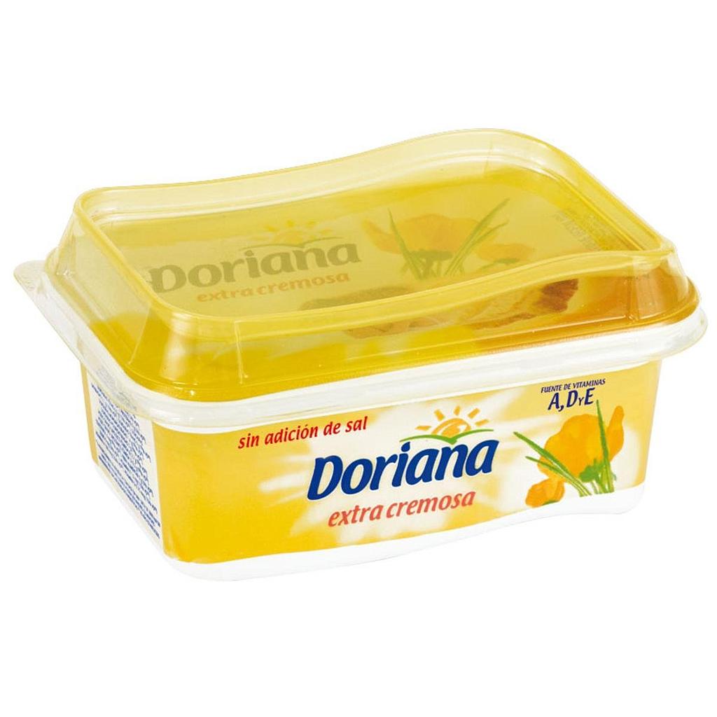 Margarina doriana extra cremosa sin sal 250gr