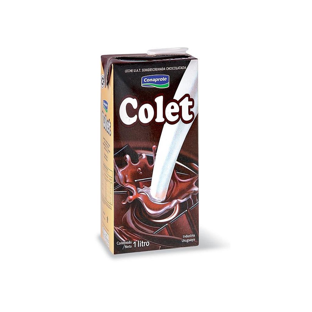 Leche chocolatada conaprole colet 1lt